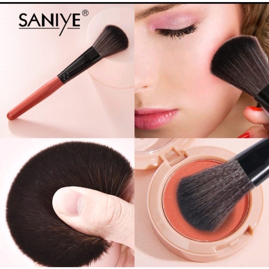 SANIYE Original A102 Soft Blush Brush Sikat Powder Brush Makeup Brush