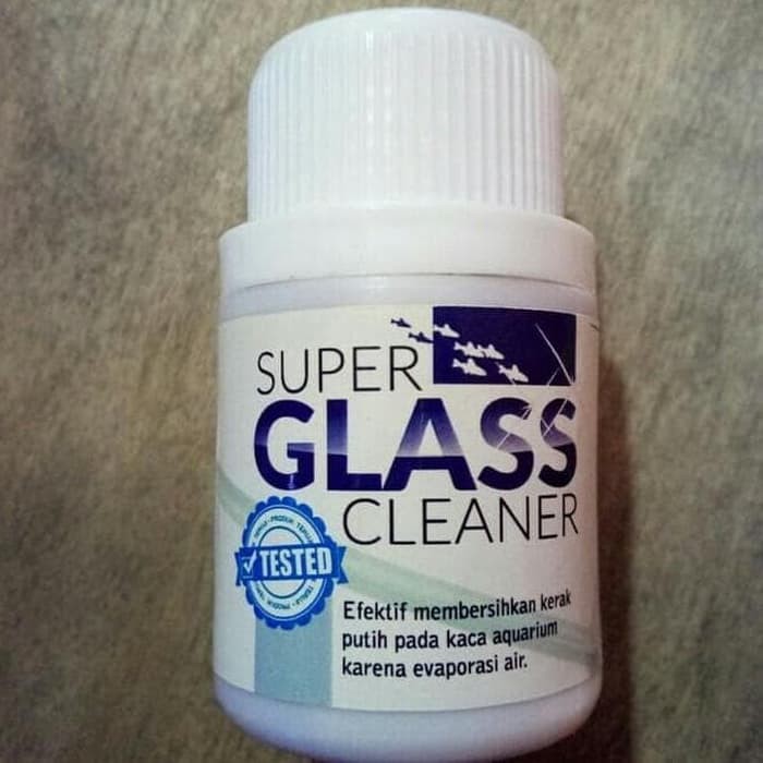 Super Glass Cleaner Cairan Pembersih Kerak Aquarium Kaca dan Akrilik