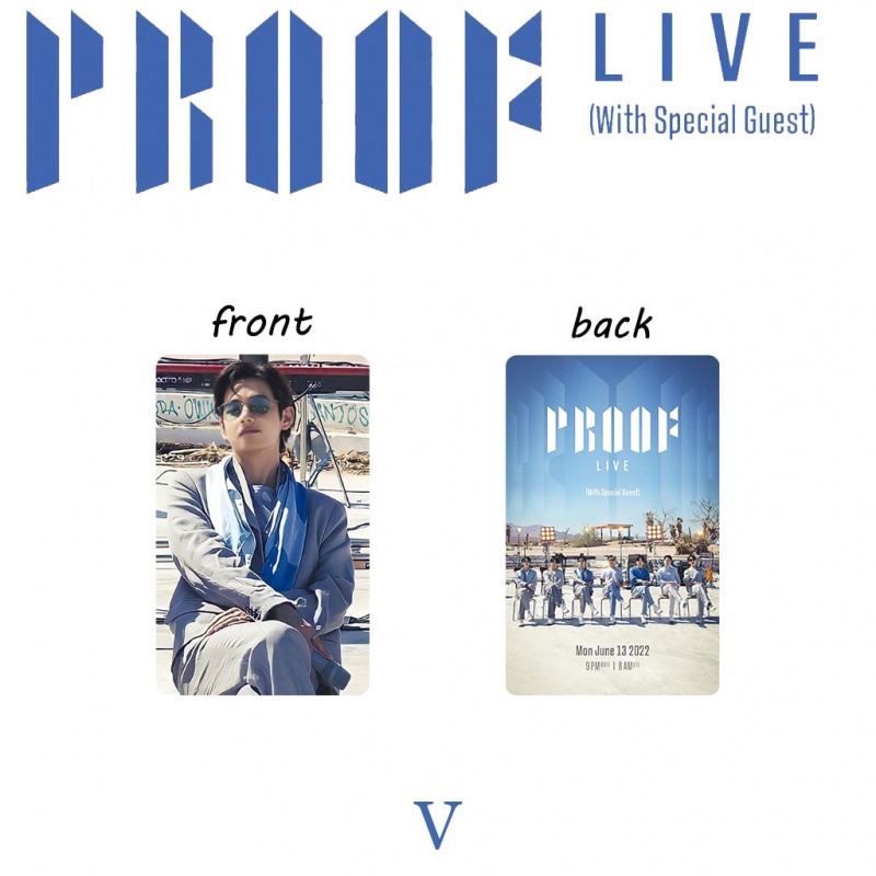 7pcs Kartu Lomo Foto Kpop BTS Album Live Official