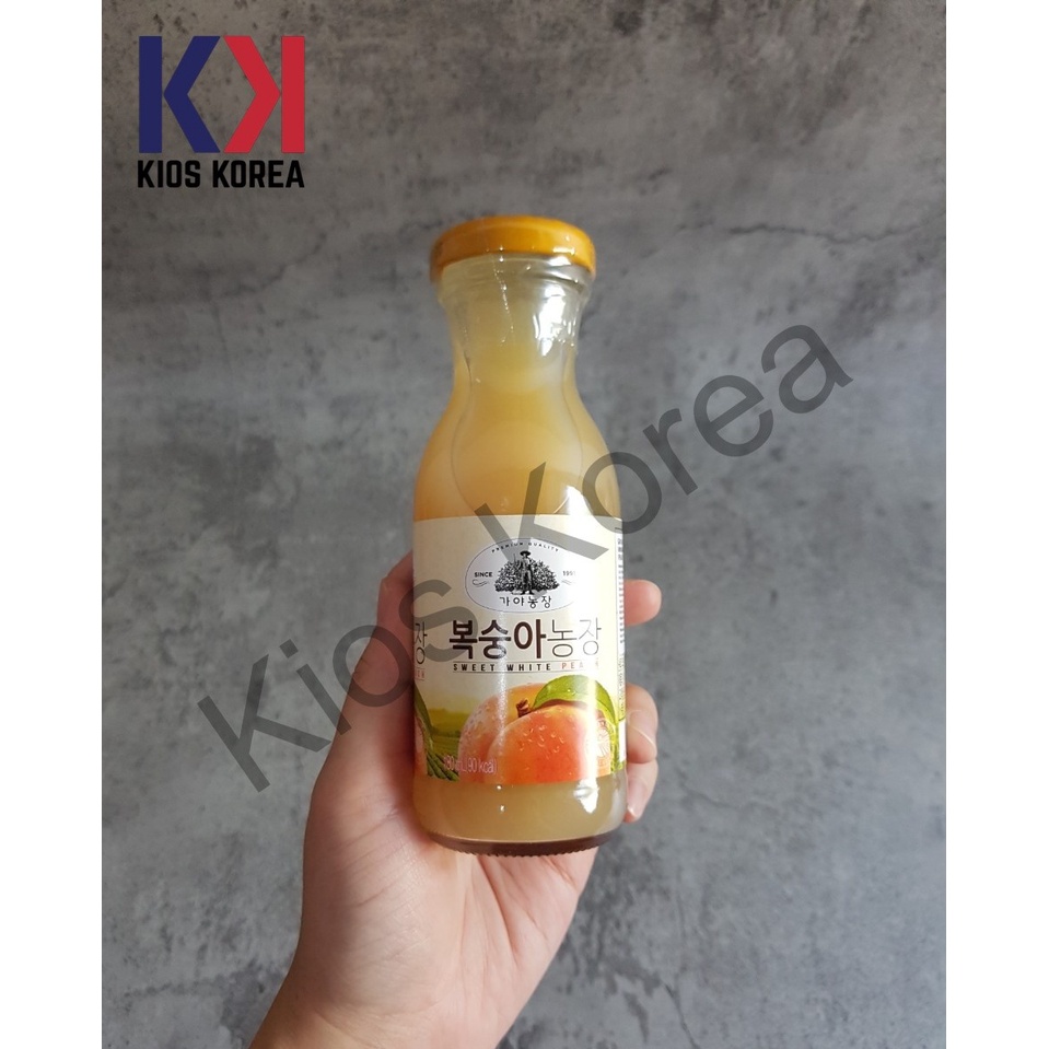 Woongjin Pear Juice 180ml (Gaya Farm) - Minuman Sari Buah Pir - Minuman Korea