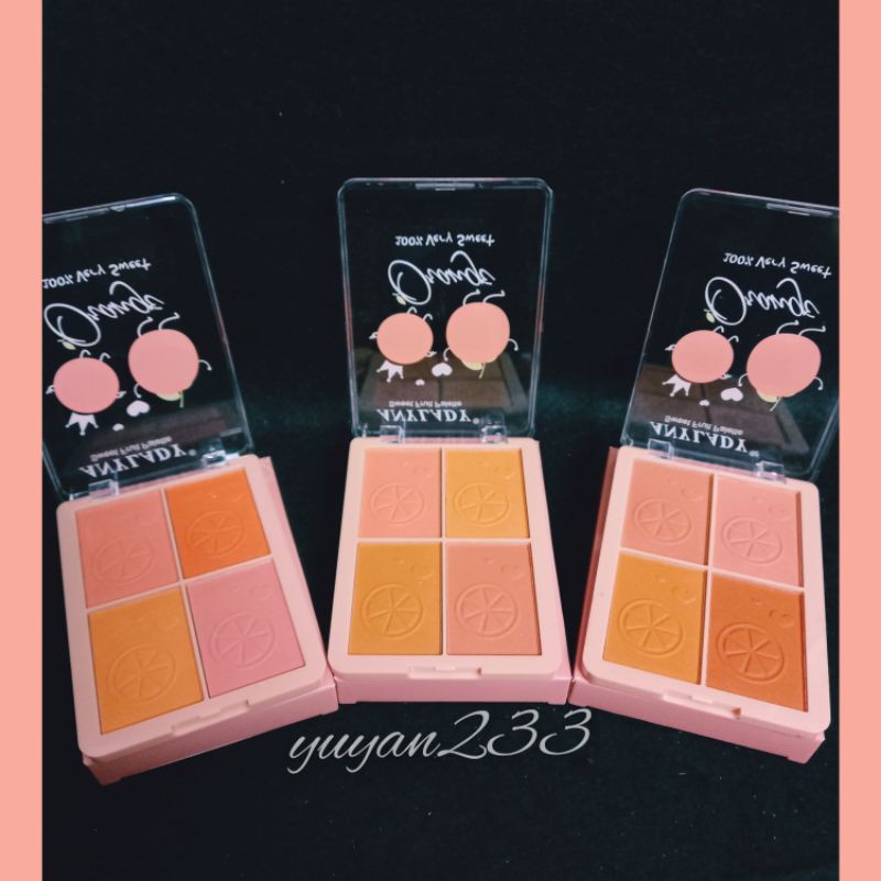 PROMO ECER!!!BLUSHER/BLUSH ON 4 WARNA ANYLADY 795B