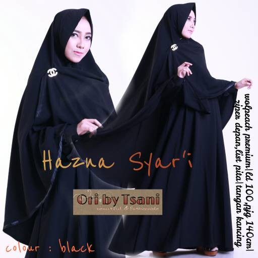 20 Koleski Terbaru Gamis  Umroh  Hitam  Retired and Crazy