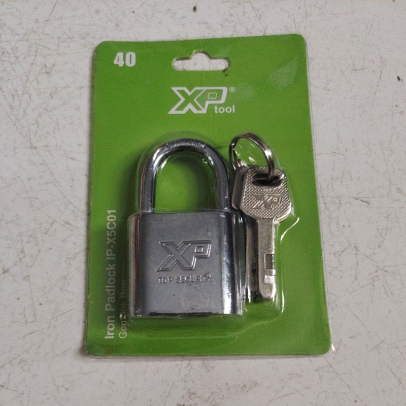 xptool gembok 40 pendek / gembok nekel 40mm pdk xptool