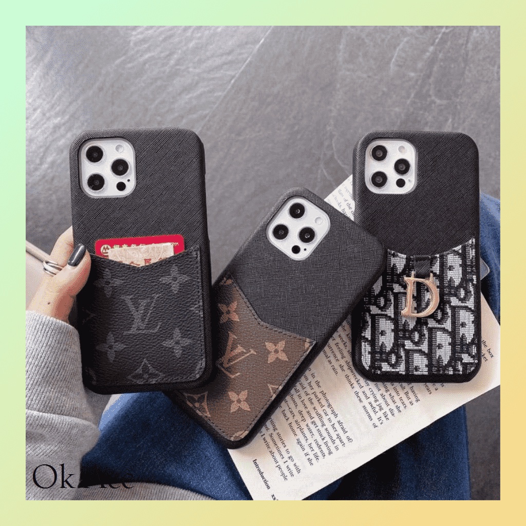 Casing elegant VL cantik Di*r Iphone 7 8 7+ 8+ plus X/Xs Xr Xs Max 11 12 13 14 Pro Max 14 Plus 14+ 14Plus FH41 ID card KTP