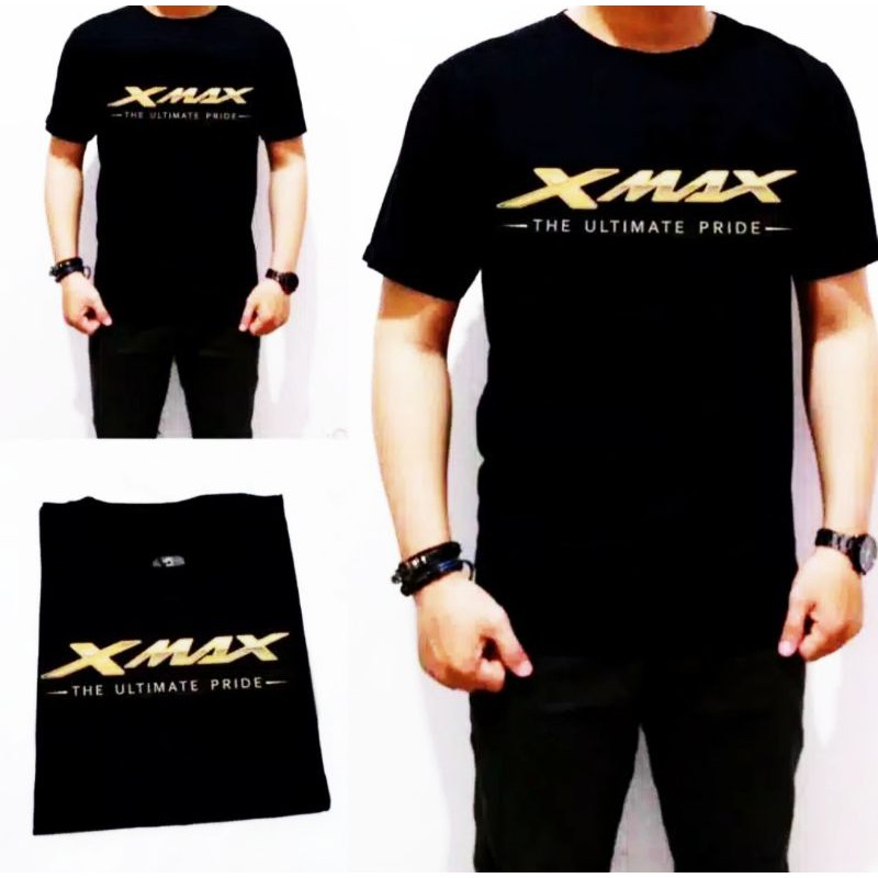 T-Shirt Baju Kaos Distro / Kaos Motor Yamaha XMAX / Kaos Touring