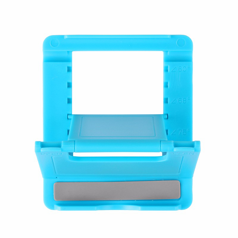 Portable Plastic Desk Foldable Phone Holder/Multi-angle Adjustment Table Tablet Stand/Universal Cellphone Stand Holder
