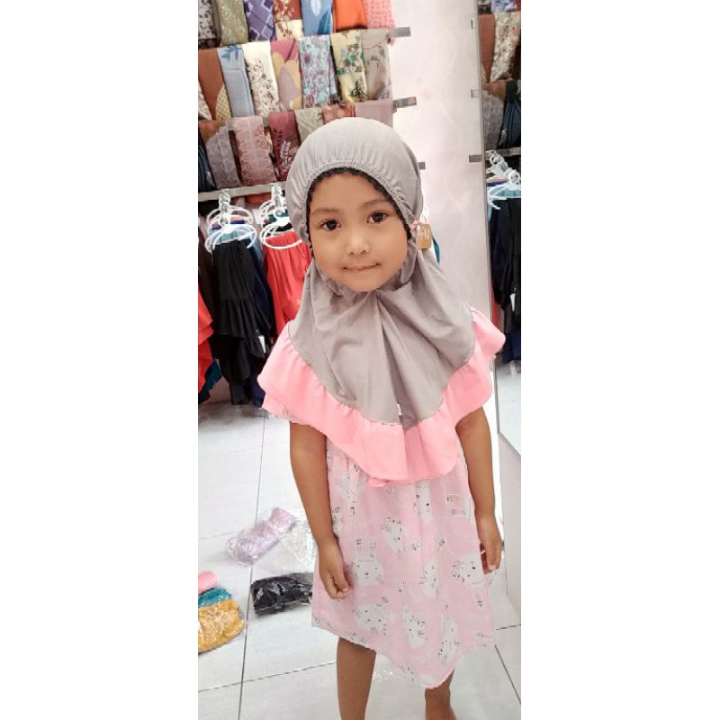 ECER HIJAB ANAK AL NIZAM KIDS