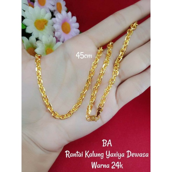 Kalung medan 2 suku 45cm