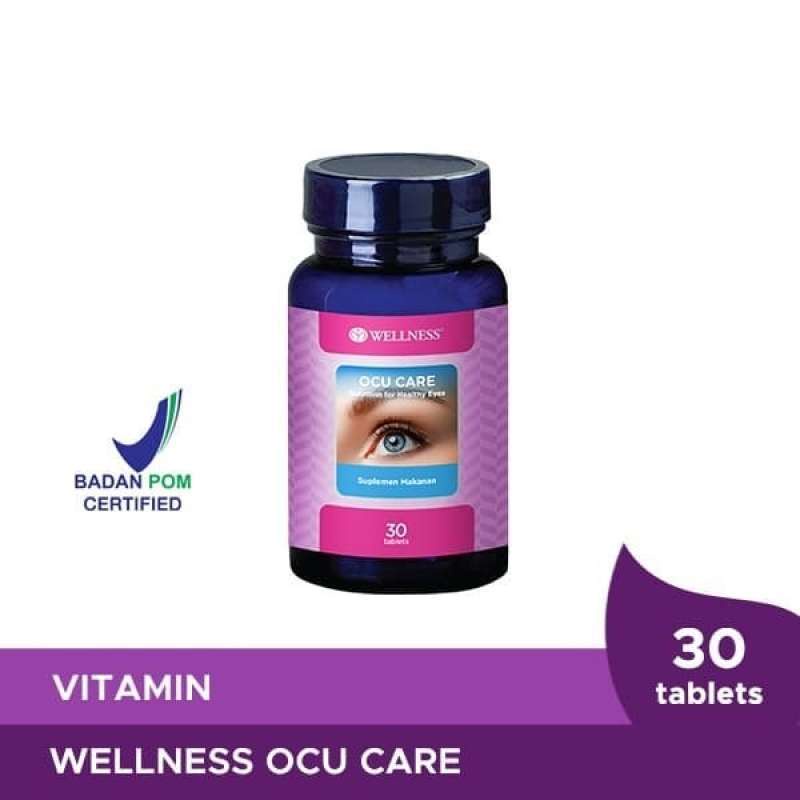 Suplemen vitamin kesehatan mata WELLNESS Ocu Care (Eyevite) obat mata minus PROMO BEATRICEE