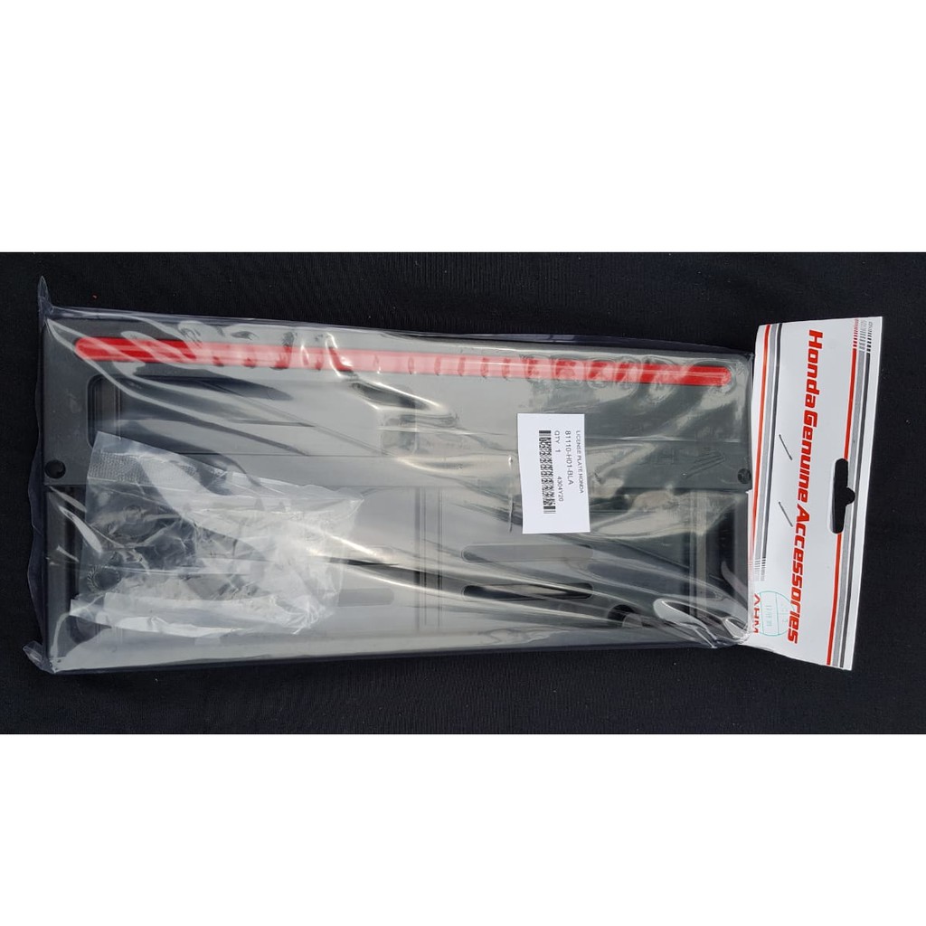 Cover dudukan tutup plat nomor motor Honda original AHM-2