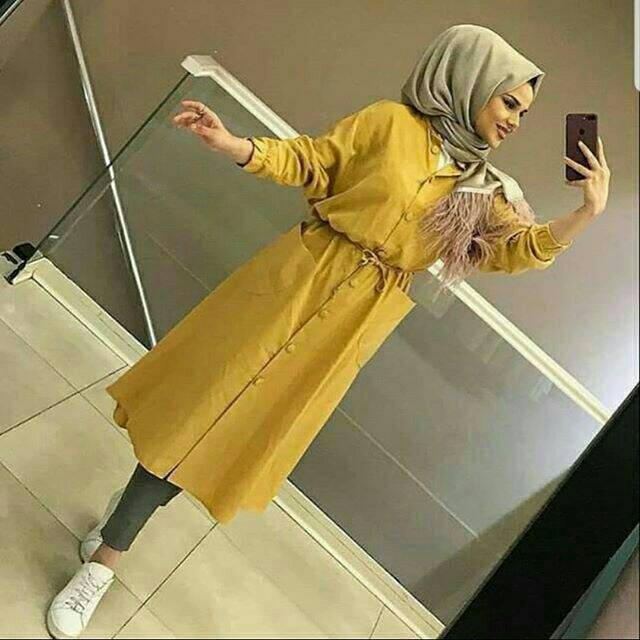 TERMURAH - JUAL BAJU MUSLIM MURAH/GROSIR BAJU MUSLIM MURAH/ALUNA TUNIK PAKAIAN MUSLIM