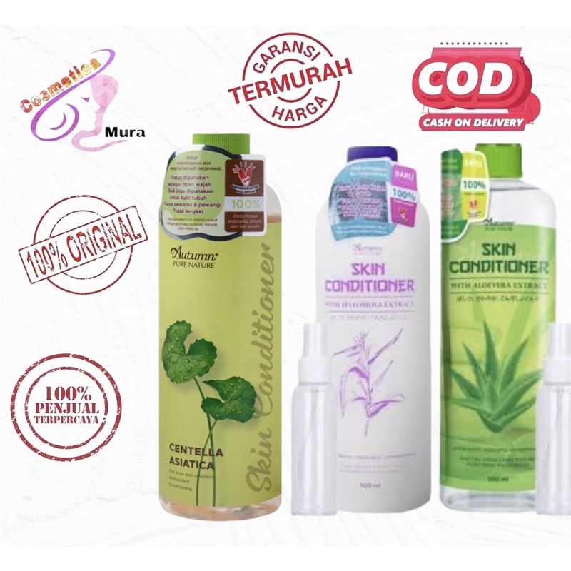 new ! autumn skin contioner centella asiatica spray 500 ml - [ bpom ] autumn skin conditioner with hatumogi extra 500 ml