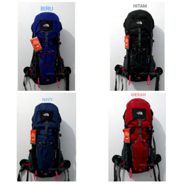 tas gunung carrier tnf lokal prophet 65L