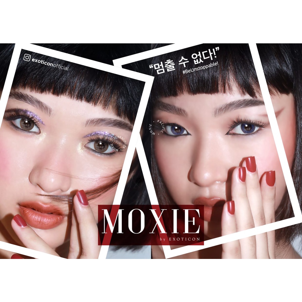 SOFTLENS MINUS MOXIE by EXOTICON  (MAHOGANY &amp; TERRACOTTA)