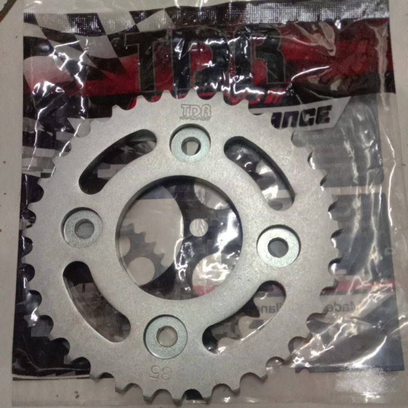 GEAR Gir Belakang TDR Model ORI ORISINIL 420 35T 37T 35 37 T KARISMA KHARISMA BLADE SUPRA X 125 X125-FI FI REVO ABS FIT ABSOLUTE Sprocket Front-420-35T