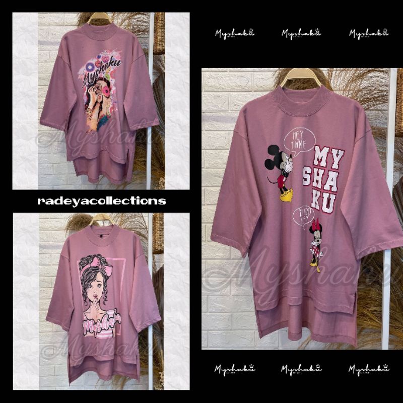 ✅COD‼️KAOS OVERSIZE MYSHAKU ORIGINAL