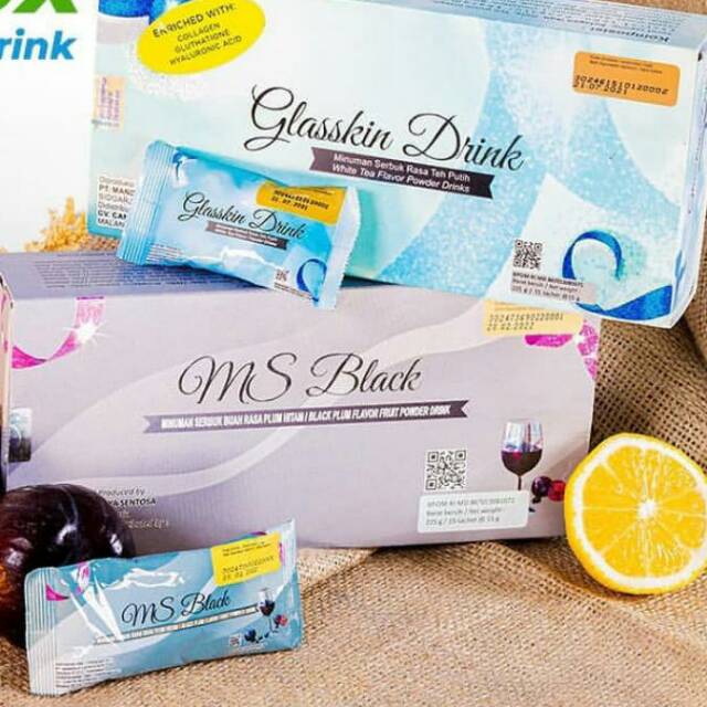 

MS BLACK & GLASSKIN DRINK