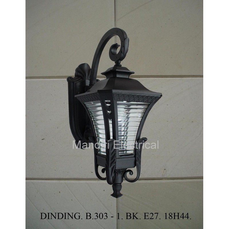 lampu Hias Dinding Dekorasi Outdoor 303 AB / BK