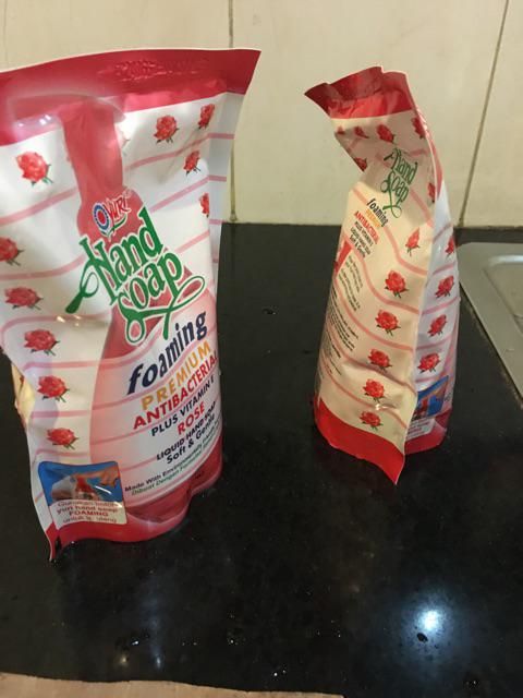 Sabun Cuci Tangan Foam 375 Ml Anti Bakteri Antiseptik Hand Soap Yuri Anti Kuman Refill Isi Ulang