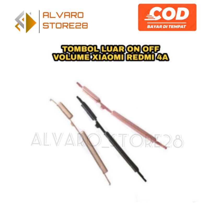 TOMBOL LUAR ON OFF VOLUME XIAOMI REDMI 4A