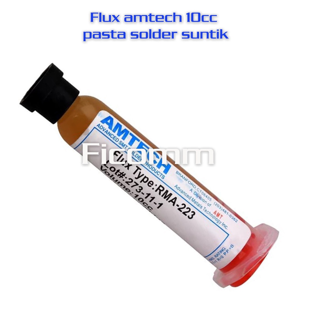 Flux amtech 10cc pasta solder suntik
