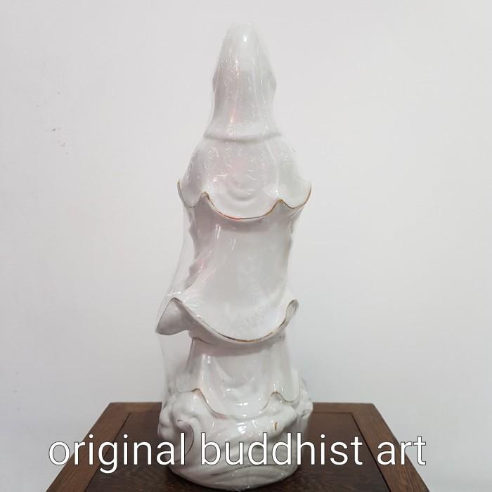 Patung Dewi Kwan Im Berdiri Keramik 16 Inch 031