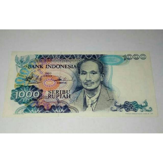 Uang kuno suetomo 1000.