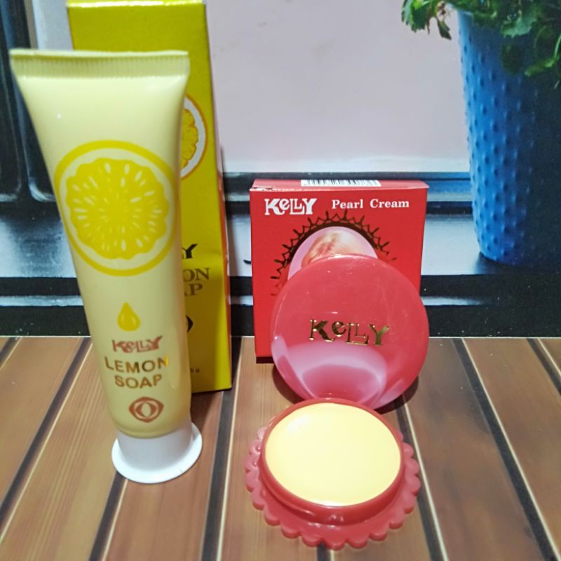 Paket Cream Kelly 5grm // Preal Cream Kelly 5grm+Kelly Lemon Soap 25grm