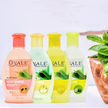 OVALE Facial Lotion - Pembersih Wajah 60ml// 100ml