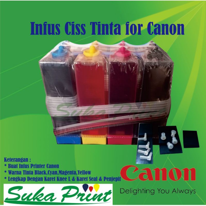 Ciss Infus Tinta Printer Canon, Epson,Hp