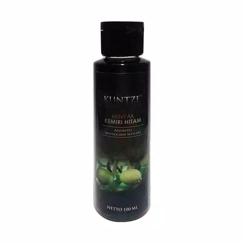 KUNTZE MINYAK KEMIRI HITAM 100ML - MINYAK KEMIRI PENUMBUH RAMBUT MINYAK KEMIRI ASLI 100% ORIGINAL KUNTZE