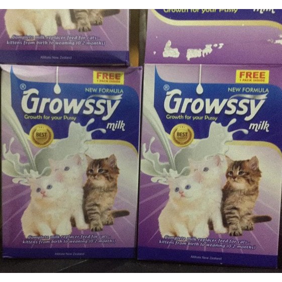 

SUSU GROWSSY 1BOX ISI 10SASET FREE 1SASET-SUSU ANAK KUCING