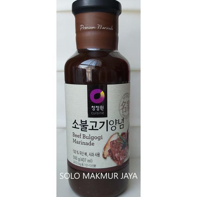 

IDLR BUMBU SAUS BEEF BULGOGI MARINADE BBQ DAESANG 500 G XBW6