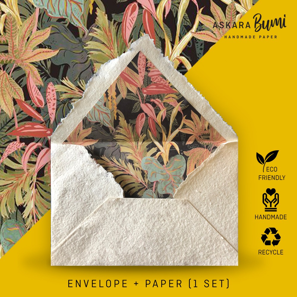 

Paket Kartu Ucapan + Amplop print Floral 1.2