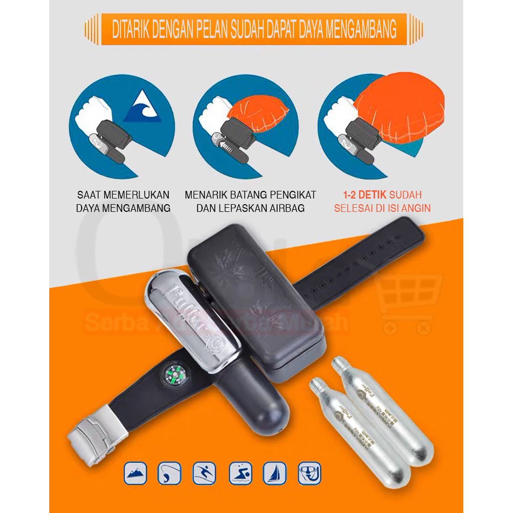 Gelang Pelampung Anti Tenggelam Berenang OLL-882-3