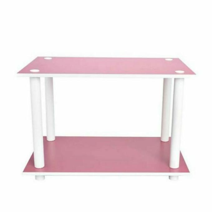 Vys64 - Rak Tv Meja Tv Minimalis 2 Susun Rak Serbaguna Meja Printer Me Ebwajik