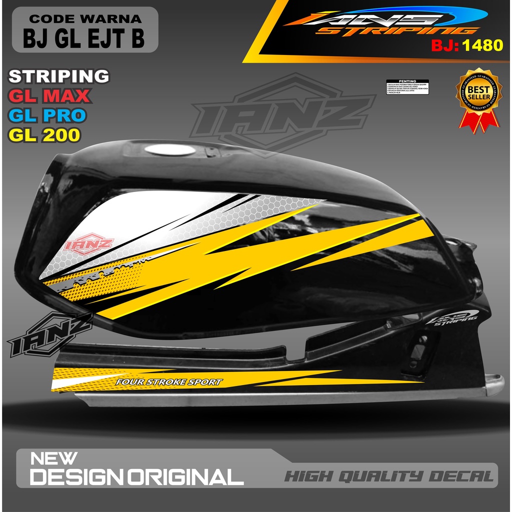 STIKER STRIPING MOTOR GL MAX GL PRO , STIKER MOTOR , STRIPING GL NEW TECH , STRIPING CUSTOM , STRIPING VARIASI GL MAX , STRIPING MODIFIKASI GL PRO , STRIPING NEW TECH , STRIPING GL HEREX