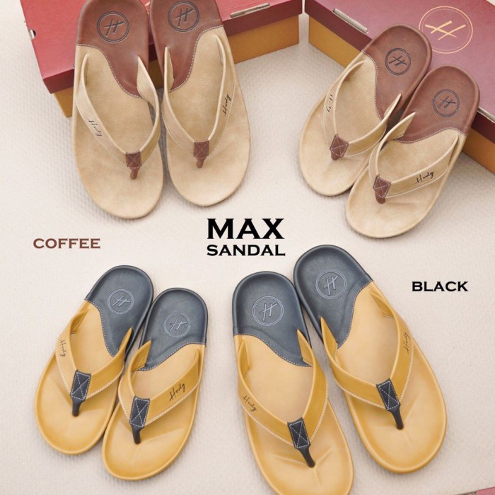 MAX SANDAL / HODY FEET / SANDAL PRIA / SANDAL COWOK BEST DEAL