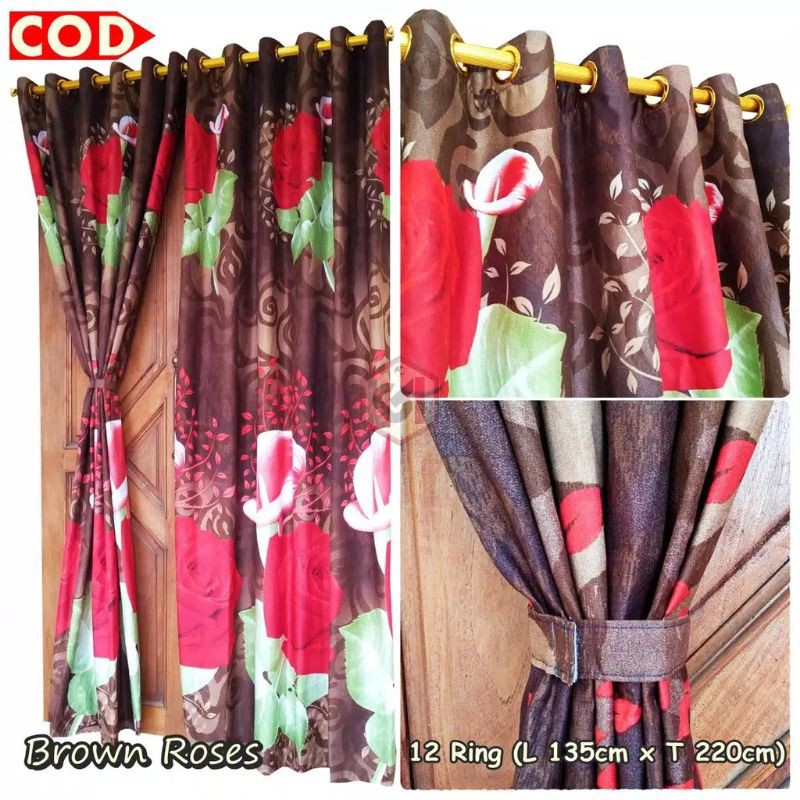 Hordeng pintu-jendela 12 ring