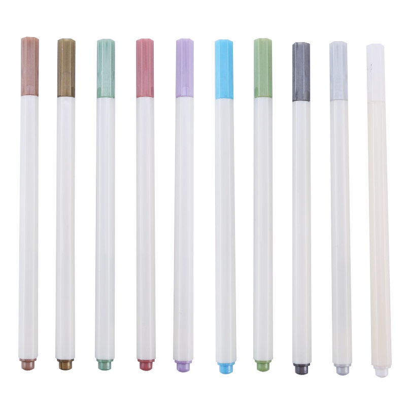 2pcs pen metal Lembut 10 Warna Untuk Mewarnai Kristal DIY