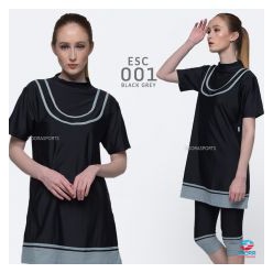 Baju Renang Wanita Edora Semi Cover ESC 001