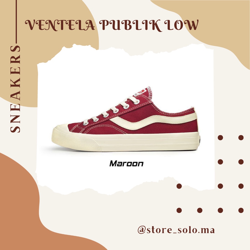 Sepatu Sneakers Ventela Public Low