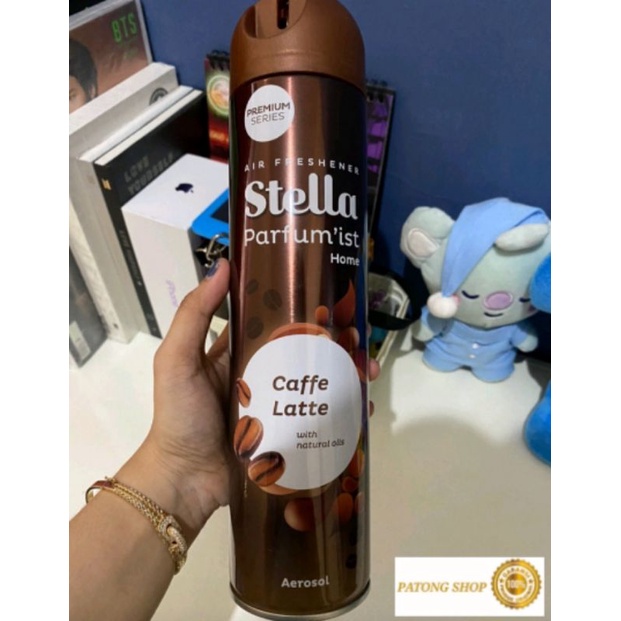 Stella Aerosol parfum'ist pengharum ruangan 400ml COFFE LATTE