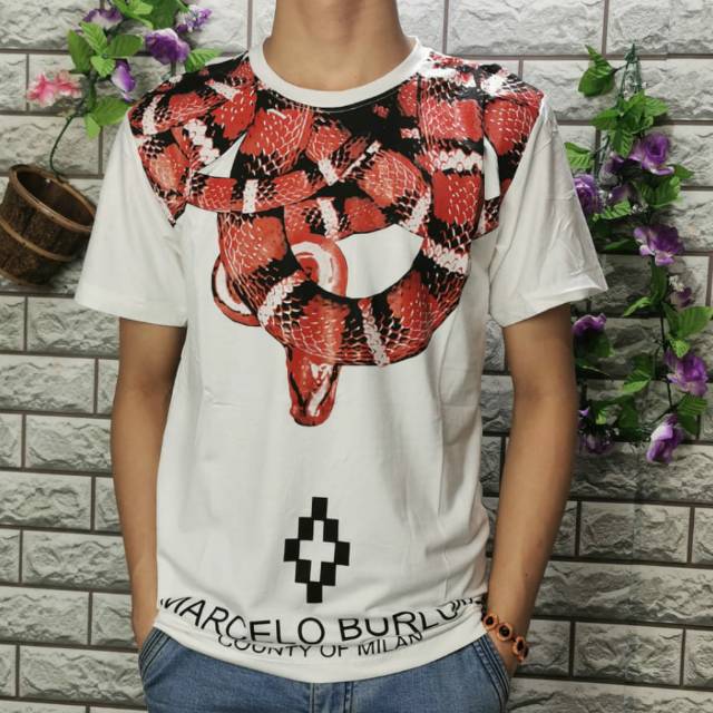 kaos pria burlon printing 3D bangkok