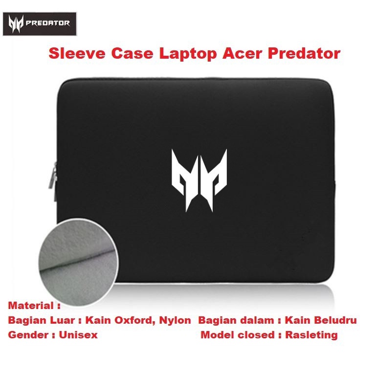 Sleeve Case Laptop 15.6 inch ROG alienware MSI Omen Legion Predator