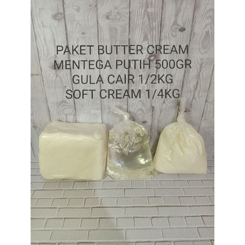

paket butter cream gula cair soft cream hollman mentega putih murah