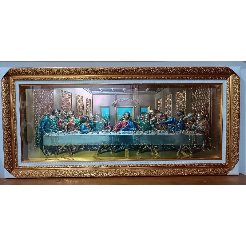 Lukisan Perjamuan Kudus Timbul