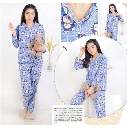 NAUM-BAJU TIDUR WANITA FRISCA DORA || PIYAMA KONVEKSI TANAH ABANG || BAJU TIDUR SELLER