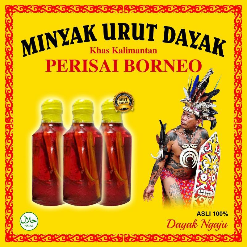 DISKON // MINYAK URUT DAYAK 100% Asli. Extra panas