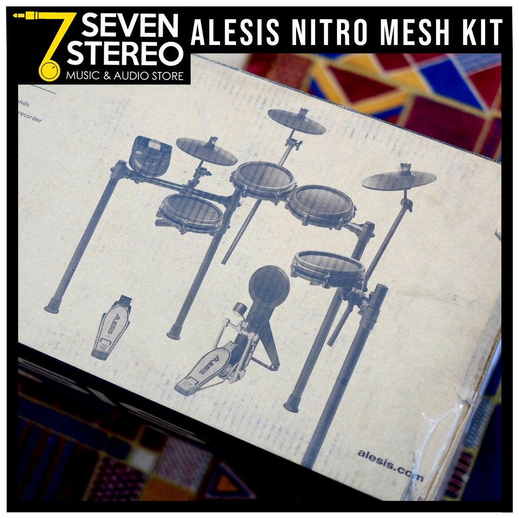 Alesis Nitro Mesh Kit Electric Drum - Drum Elektrik